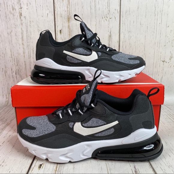 Nike Shoes New Nike Air Max 27 React Shoes Black Vast Grey Poshmark